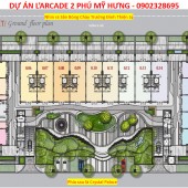 Thiết kế layout dự án L'arcade Phú Mỹ Hưng. Nhận báo giá trực tiếp chủ đầu tư gọi ngay Phòng Kinh Doanh Phú Mỹ Hưng Quận 7